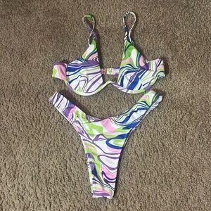 underwire bikini set